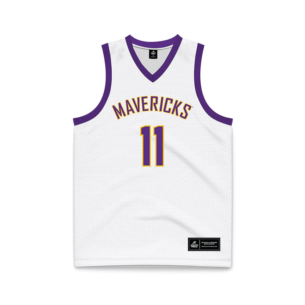 Minn. St. - NCAA Women's Basketball : Delaynie Luneckas - White Basketball Jersey-0