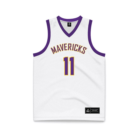 Minn. St. - NCAA Women's Basketball : Delaynie Luneckas - White Basketball Jersey-0