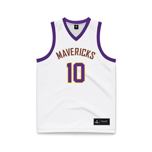 Minn. St. - NCAA Women's Basketball : Rhyan Holmgren - White Basketball Jersey-0