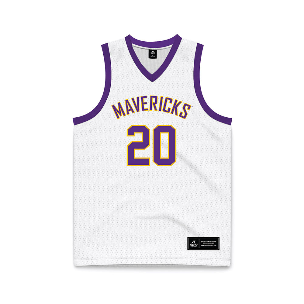 Minn. St. - NCAA Women's Basketball : Hannah Herzig - White Basketball Jersey-0