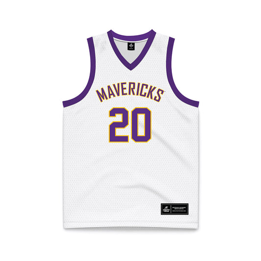 Minn. St. - NCAA Women's Basketball : Hannah Herzig - White Basketball Jersey-0