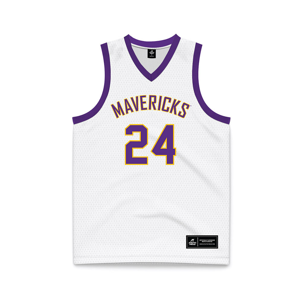Minn. St. - NCAA Women's Basketball : Payton Morgan - White Basketball Jersey-0