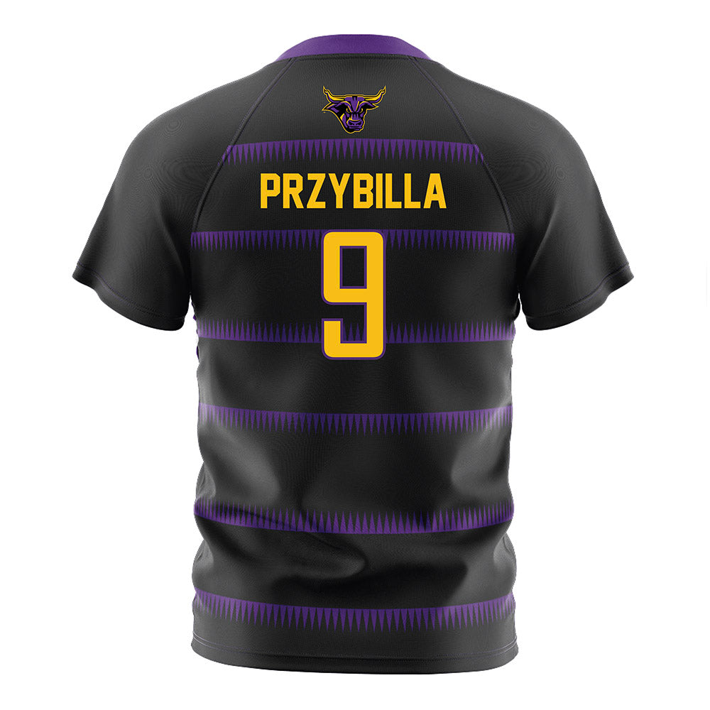 Minn. St. - NCAA Women's Soccer : Meghan Przybilla - Black Soccer Jersey-1