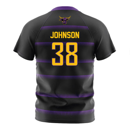 Minn. St. - NCAA Women's Soccer : Taryn Johnson - Black Soccer Jersey-1