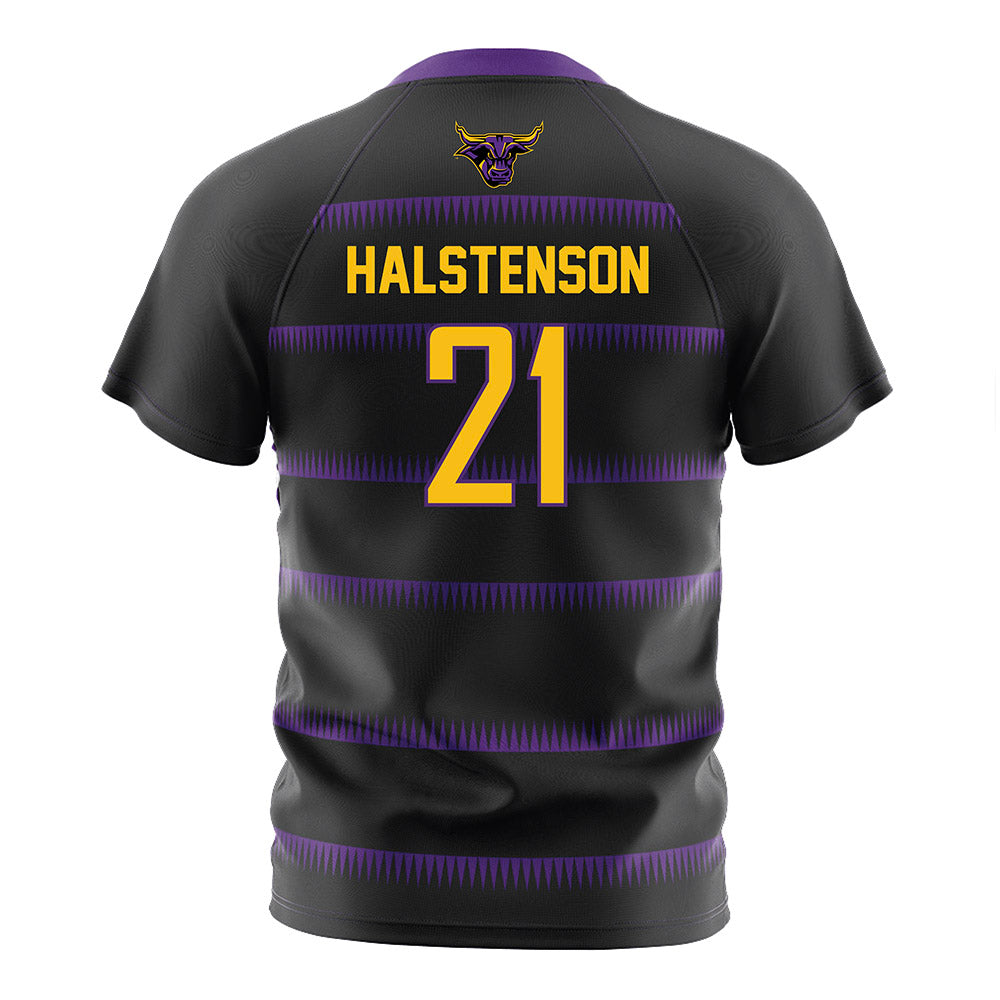 Minn. St. - NCAA Women's Soccer : Taylor Halstenson - Black Soccer Jersey-1
