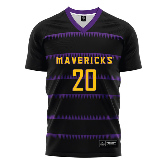 Minn. St. - NCAA Women's Soccer : Jade Jackson - Black Soccer Jersey-0