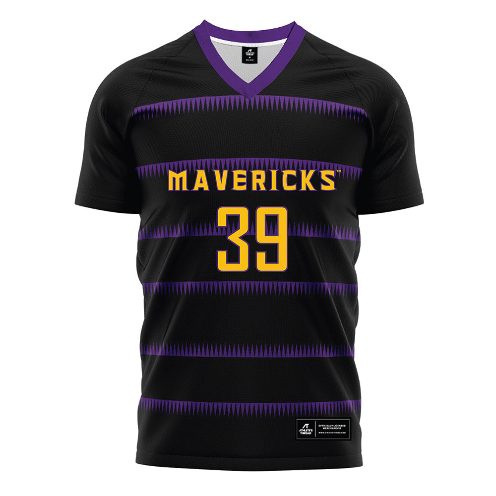 Minn. St. - NCAA Women's Soccer : Megan Grater - Black Soccer Jersey-0