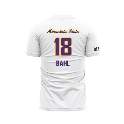 Minn. St. - NCAA Women's Soccer : Aubrey Bahl - White Soccer Jersey-1