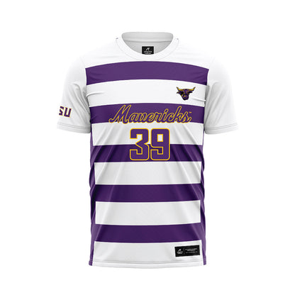 Minn. St. - NCAA Women's Soccer : Megan Grater - White Soccer Jersey-0