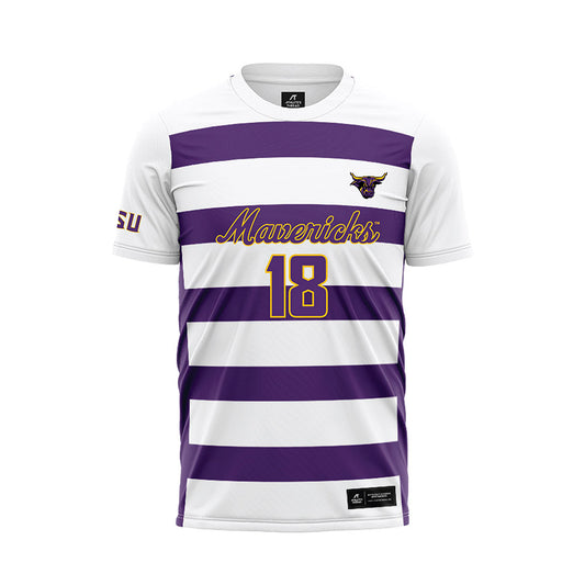 Minn. St. - NCAA Women's Soccer : Aubrey Bahl - White Soccer Jersey-0
