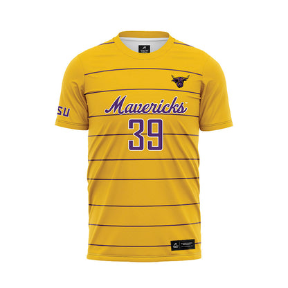 Minn. St. - NCAA Women's Soccer : Megan Grater - Gold Soccer Jersey-0