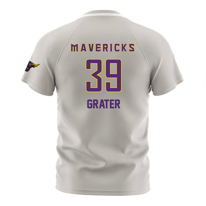 Minn. St. - NCAA Women's Soccer : Megan Grater - Grey Soccer Jersey-1