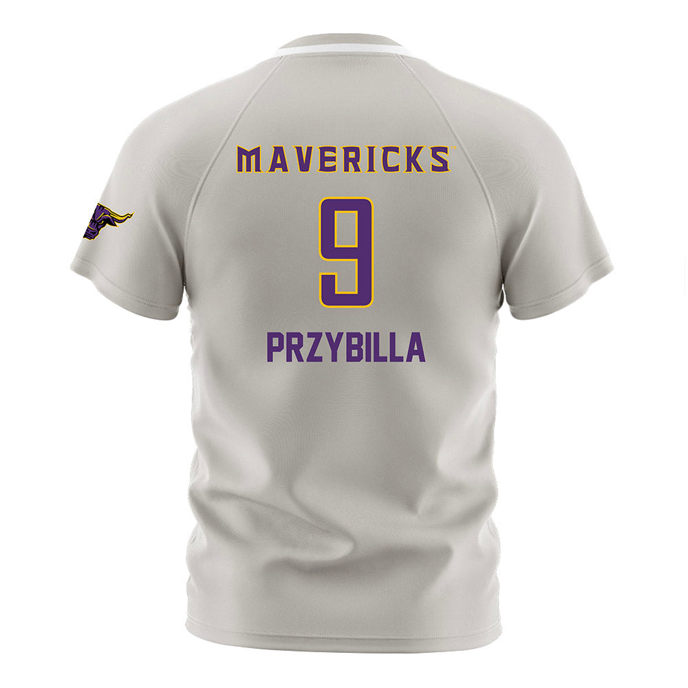 Minn. St. - NCAA Women's Soccer : Meghan Przybilla - Grey Soccer Jersey-1