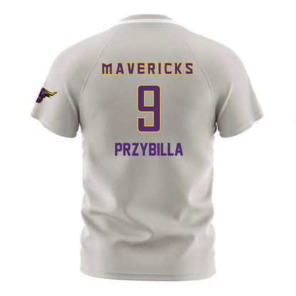 Minn. St. - NCAA Women's Soccer : Meghan Przybilla - Grey Soccer Jersey-1