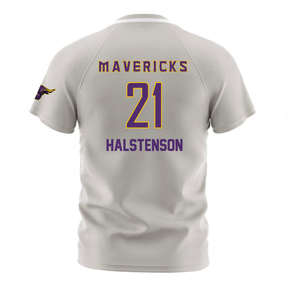 Minn. St. - NCAA Women's Soccer : Taylor Halstenson - Grey Soccer Jersey-1