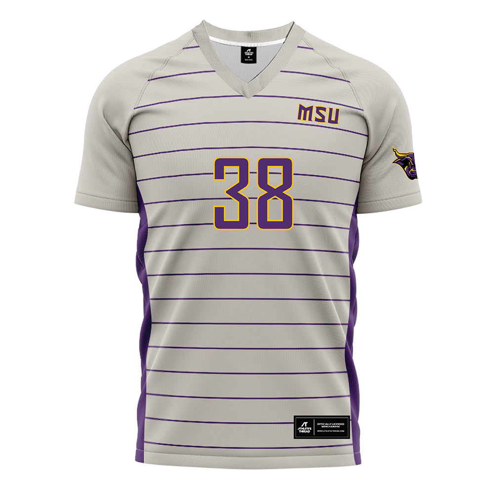 Minn. St. - NCAA Women's Soccer : Taryn Johnson - Grey Soccer Jersey-0