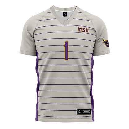 Minn. St. - NCAA Women's Soccer : Delaney Ford - Grey Soccer Jersey-0
