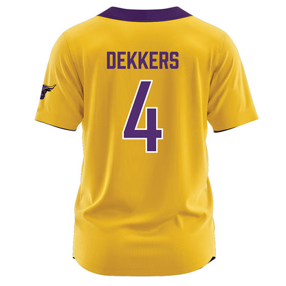 Minn. St. - NCAA Softball : Paxton Dekkers - Gold Jersey-1
