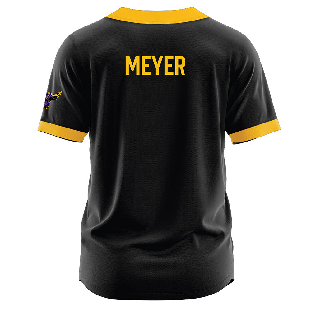 Minn. St. - NCAA Softball : Lori Meyer - Black Jersey-1