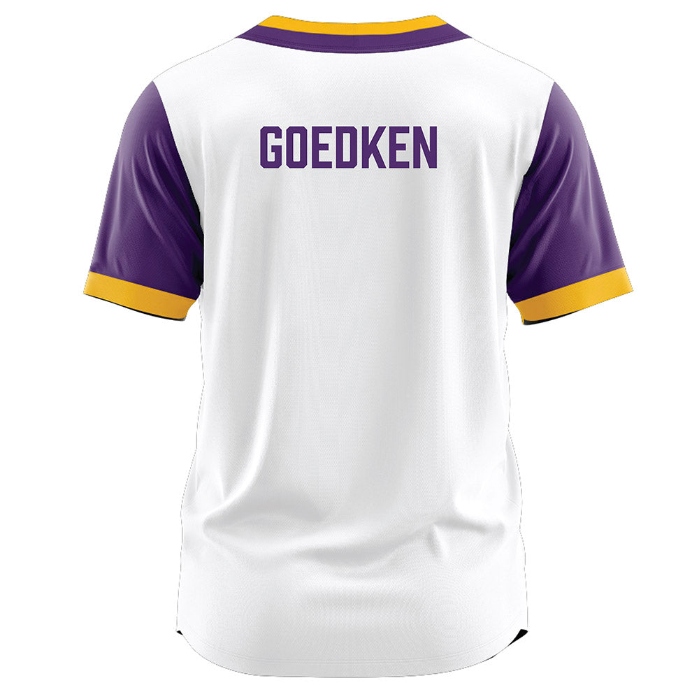 Minn. St. - NCAA Softball : Morgan Goedken - White Jersey-1