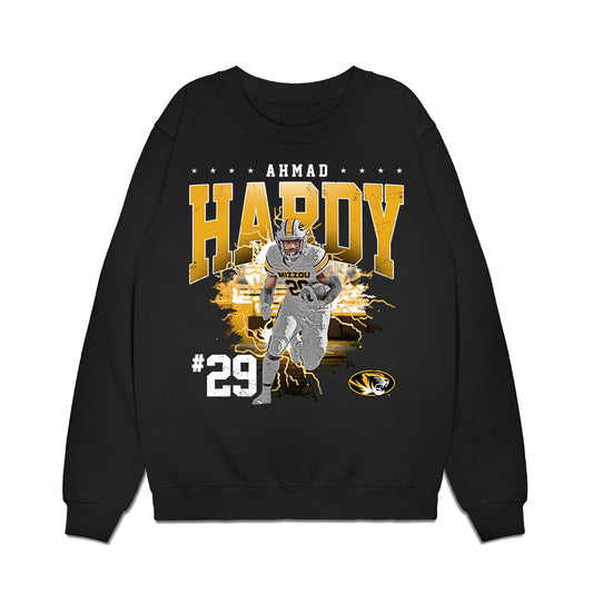 Missouri - NCAA Football : Ahmad Hardy - Collage Premium Crewneck Sweatshirt-0