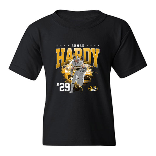 Missouri - NCAA Football : Ahmad Hardy - Collage Youth T-Shirt-0