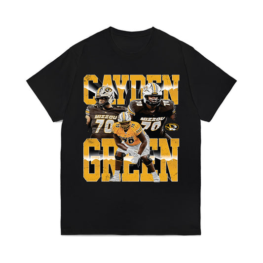 Missouri - NCAA Football : Cayden Green - Collage Comfort Colors T-Shirt-0