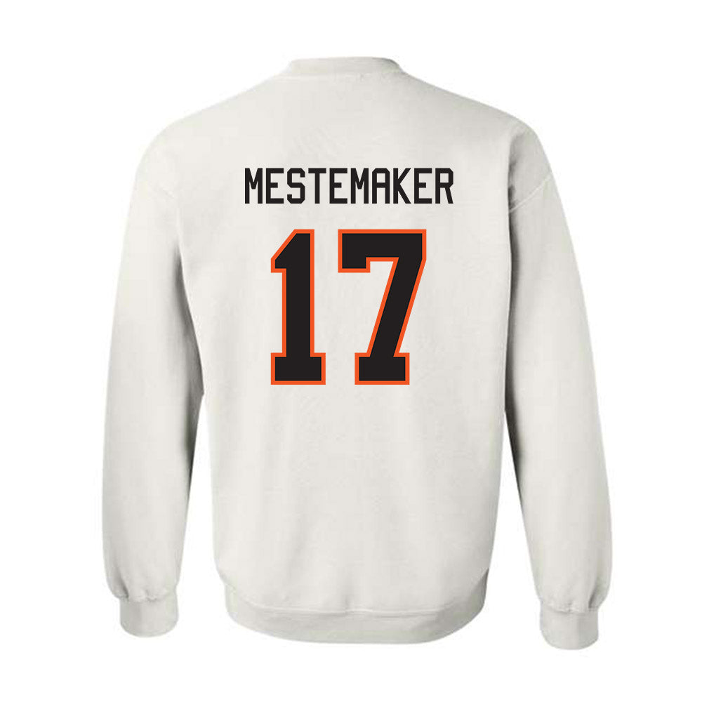 Oklahoma State - NCAA Football : Drew Mestemaker - Classic Shersey Crewneck Sweatshirt-1