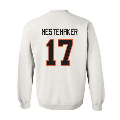 Oklahoma State - NCAA Football : Drew Mestemaker - Classic Shersey Crewneck Sweatshirt-1
