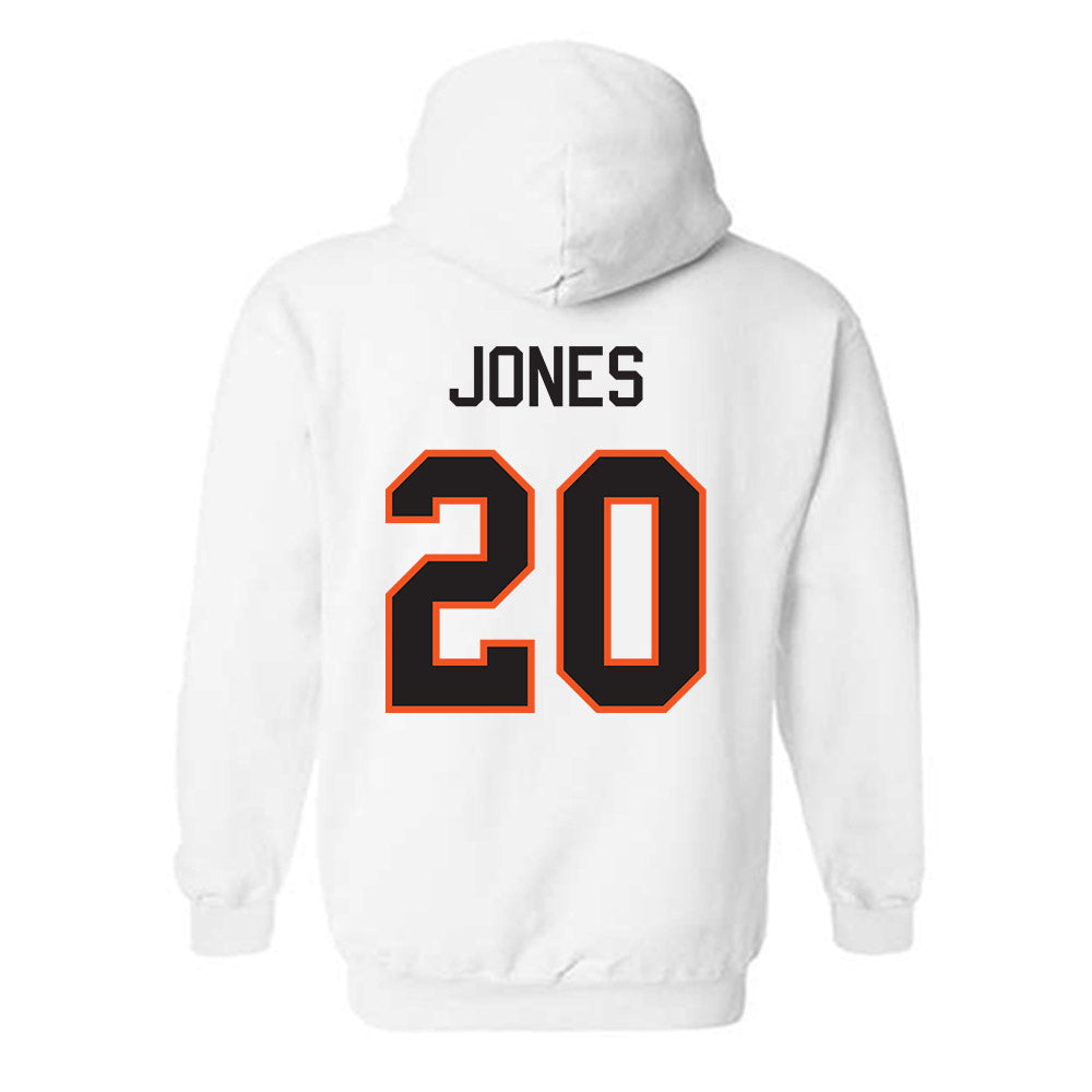 Oklahoma State - NCAA Football : Kaydin Jones - Classic Shersey Hooded Sweatshirt-1