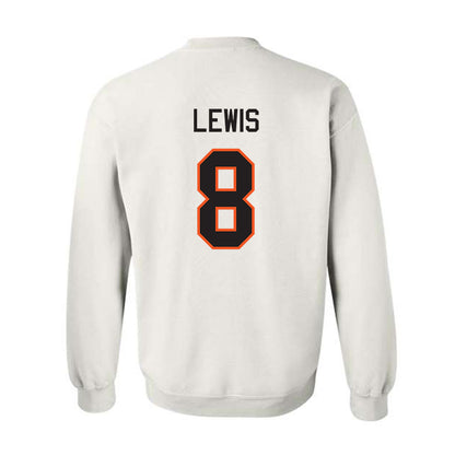 Oklahoma State - NCAA Football : Kollin Lewis - Classic Shersey Crewneck Sweatshirt-1