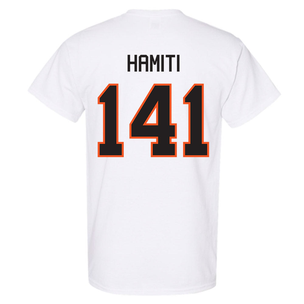 Oklahoma State - NCAA Wrestling : Jake Hamiti - Classic Shersey T-Shirt-1