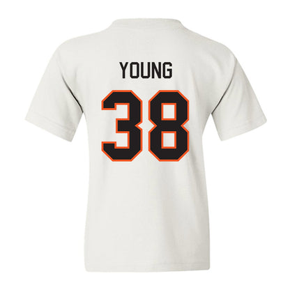 Oklahoma State - NCAA Football : Carlveon Young - Classic Shersey Youth T-Shirt-1