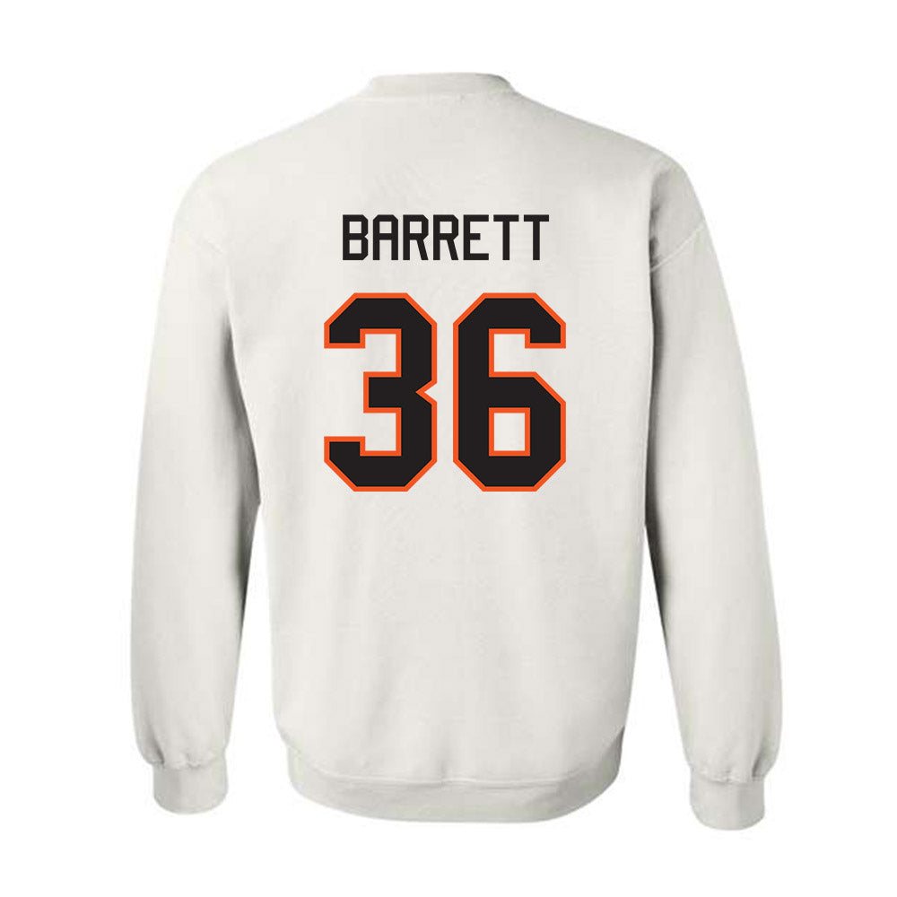 Oklahoma State - NCAA Baseball : Hudson Barrett - Classic Shersey Crewneck Sweatshirt-1