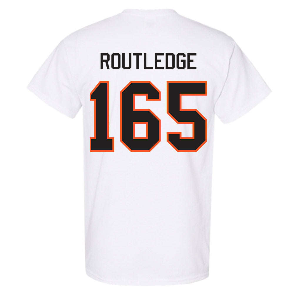 Oklahoma State - NCAA Wrestling : Kody Routledge - Classic Shersey T-Shirt-1
