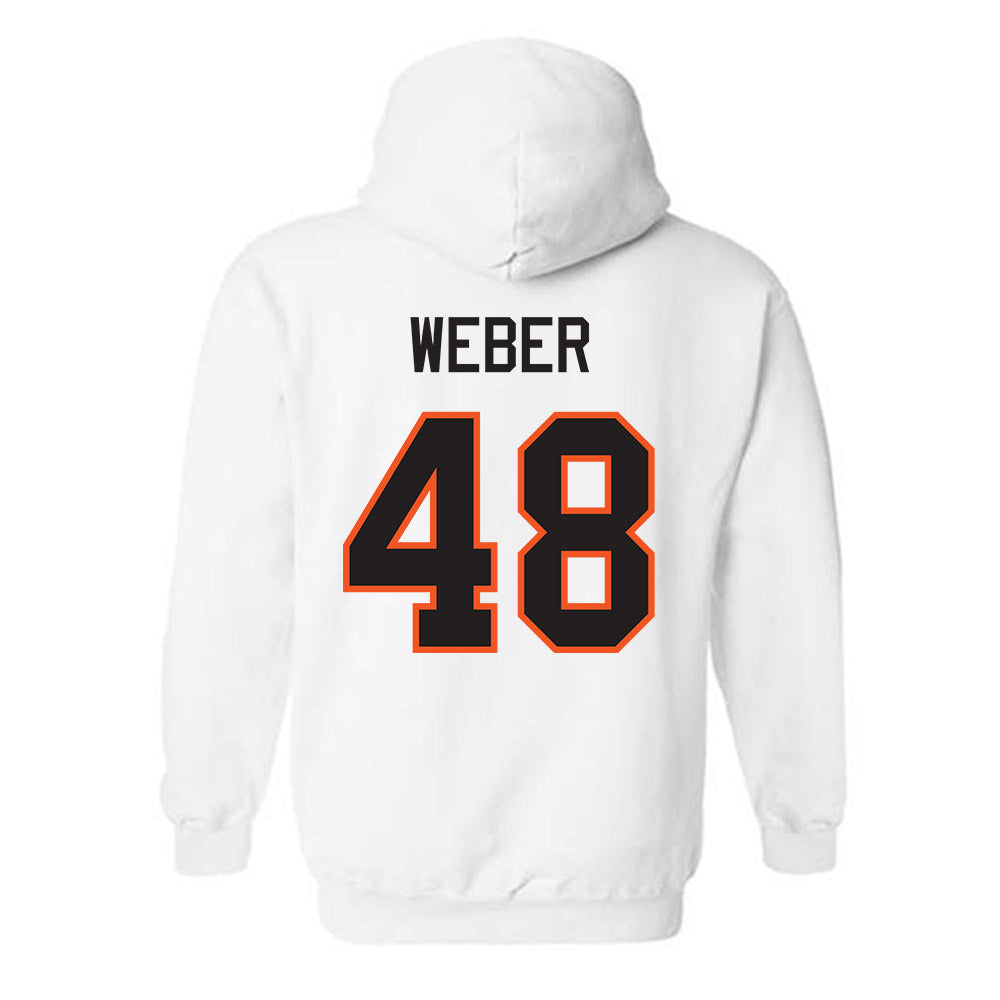 Oklahoma State - NCAA Baseball : Aaron Weber - Classic Shersey Hooded Sweatshirt-1