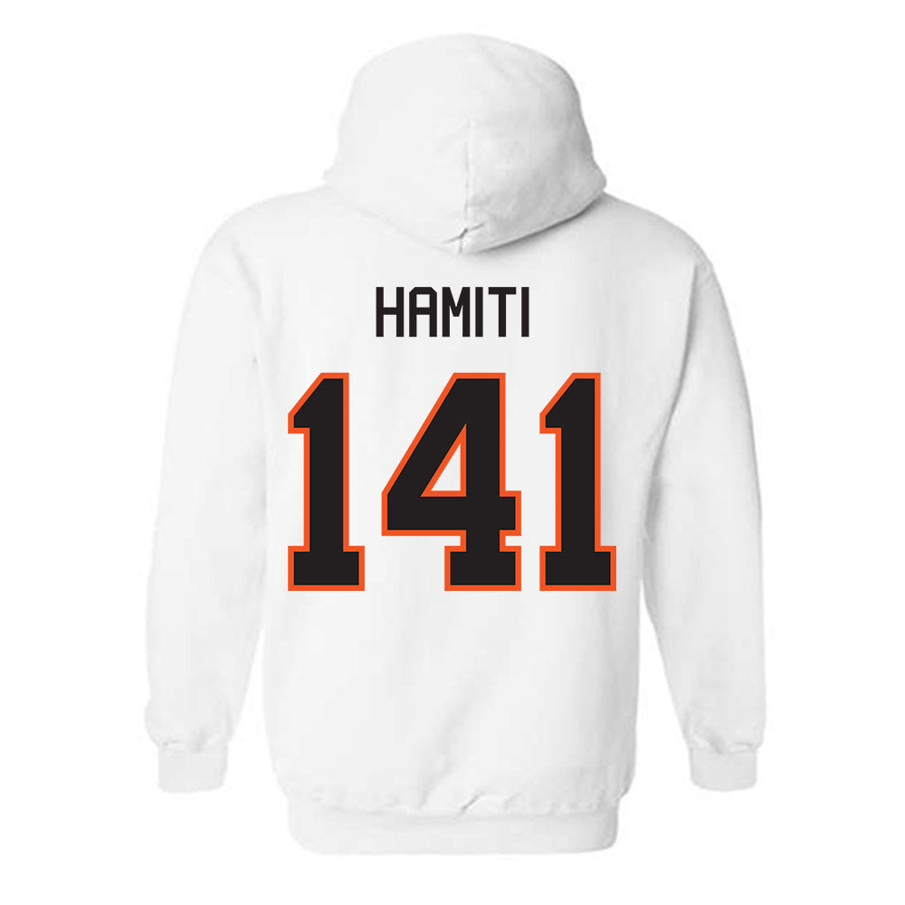 Oklahoma State - NCAA Wrestling : Jake Hamiti - Classic Shersey Hooded Sweatshirt-1