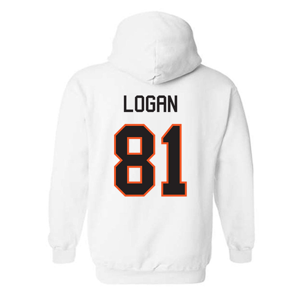Oklahoma State - NCAA Football : Luke Logan - Classic Shersey Hooded Sweatshirt-1