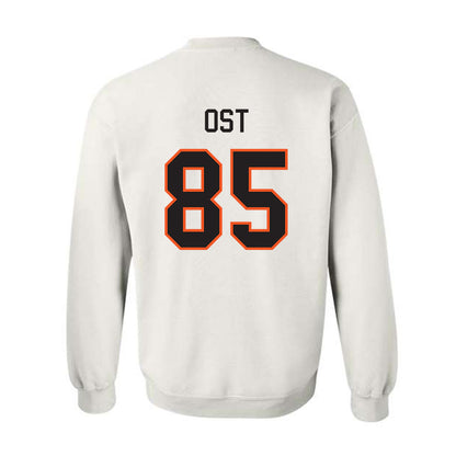 Oklahoma State - NCAA Football : Nate Ost - Classic Shersey Crewneck Sweatshirt-1