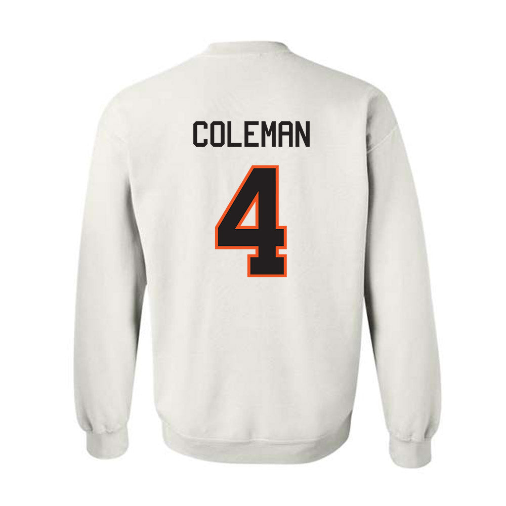 Oklahoma State - NCAA Men's Basketball : Christian Coleman - Classic Shersey Crewneck Sweatshirt-1