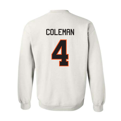 Oklahoma State - NCAA Men's Basketball : Christian Coleman - Classic Shersey Crewneck Sweatshirt-1