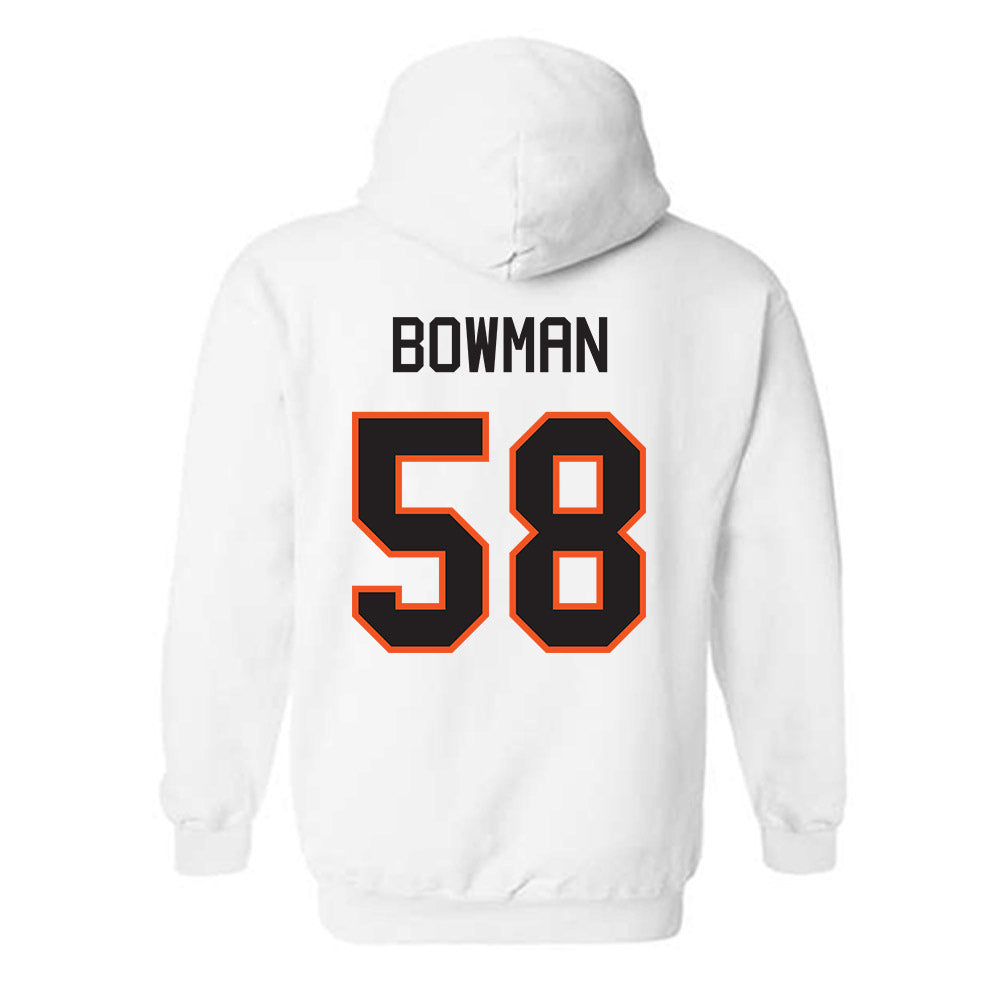 Oklahoma State - NCAA Football : Isaiah Bowman - Classic Shersey Hooded Sweatshirt-1