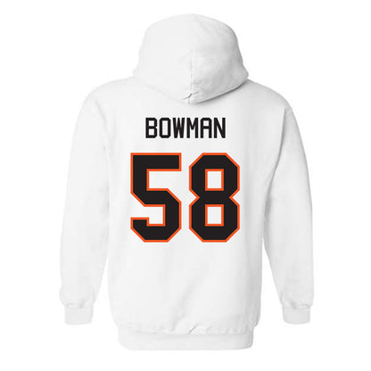 Oklahoma State - NCAA Football : Isaiah Bowman - Classic Shersey Hooded Sweatshirt-1