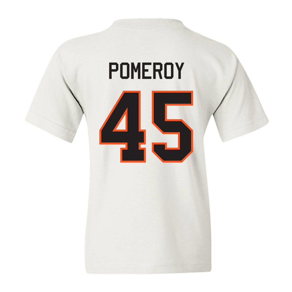 Oklahoma State - NCAA Baseball : Deacon Pomeroy - Classic Shersey Youth T-Shirt-1