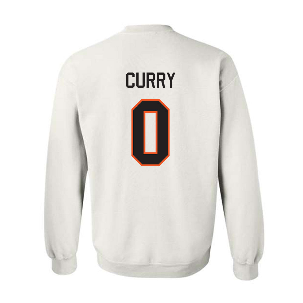 Oklahoma State - NCAA Men's Basketball : Jaylen Curry - Classic Shersey Crewneck Sweatshirt-1
