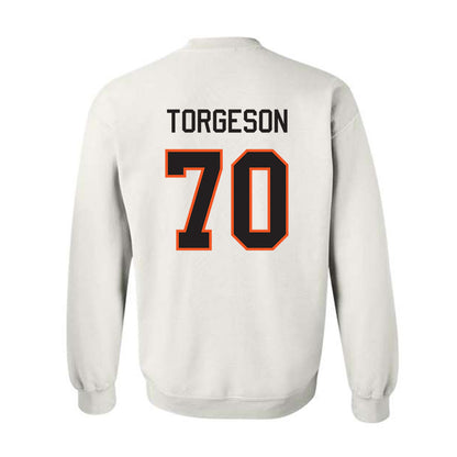 Oklahoma State - NCAA Football : Shaun Torgeson - Classic Shersey Crewneck Sweatshirt-1