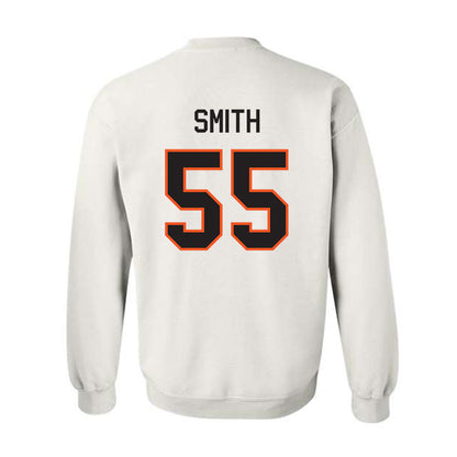 Oklahoma State - NCAA Men's Basketball : CJ Smith - Classic Shersey Crewneck Sweatshirt-1