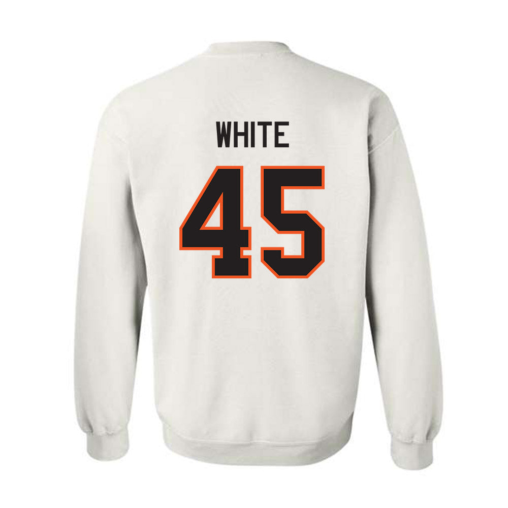 Oklahoma State - NCAA Football : Enai White - Classic Shersey Crewneck Sweatshirt-1