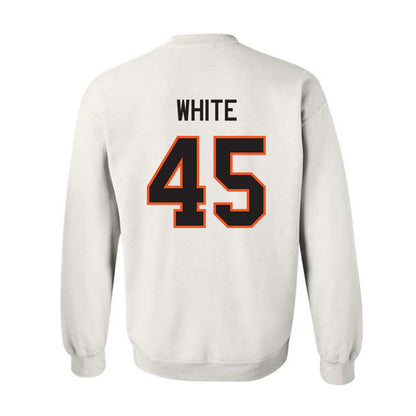 Oklahoma State - NCAA Football : Enai White - Classic Shersey Crewneck Sweatshirt-1