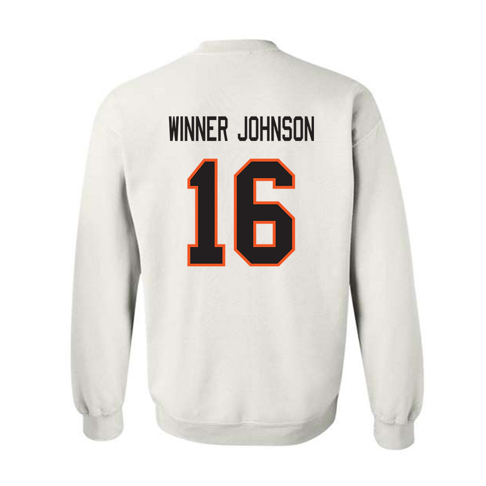 Oklahoma State - NCAA Football : Dallas Winner-Johnson - Classic Shersey Crewneck Sweatshirt-1